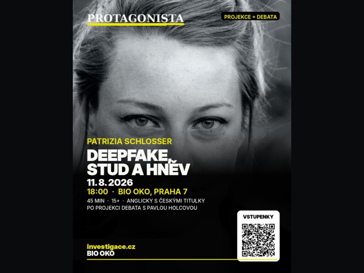 Protagonista v Bio Oko: Deepfake, stud a vztek. Projekce a debata s Pavlou Holcovou