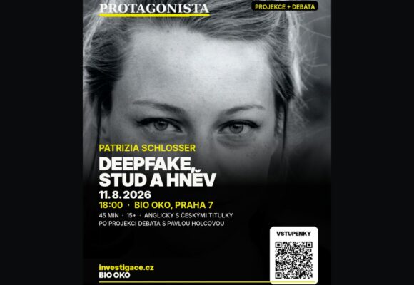 Protagonista v Bio Oko: Deepfake, stud a vztek. Projekce a debata s Pavlou Holcovou
