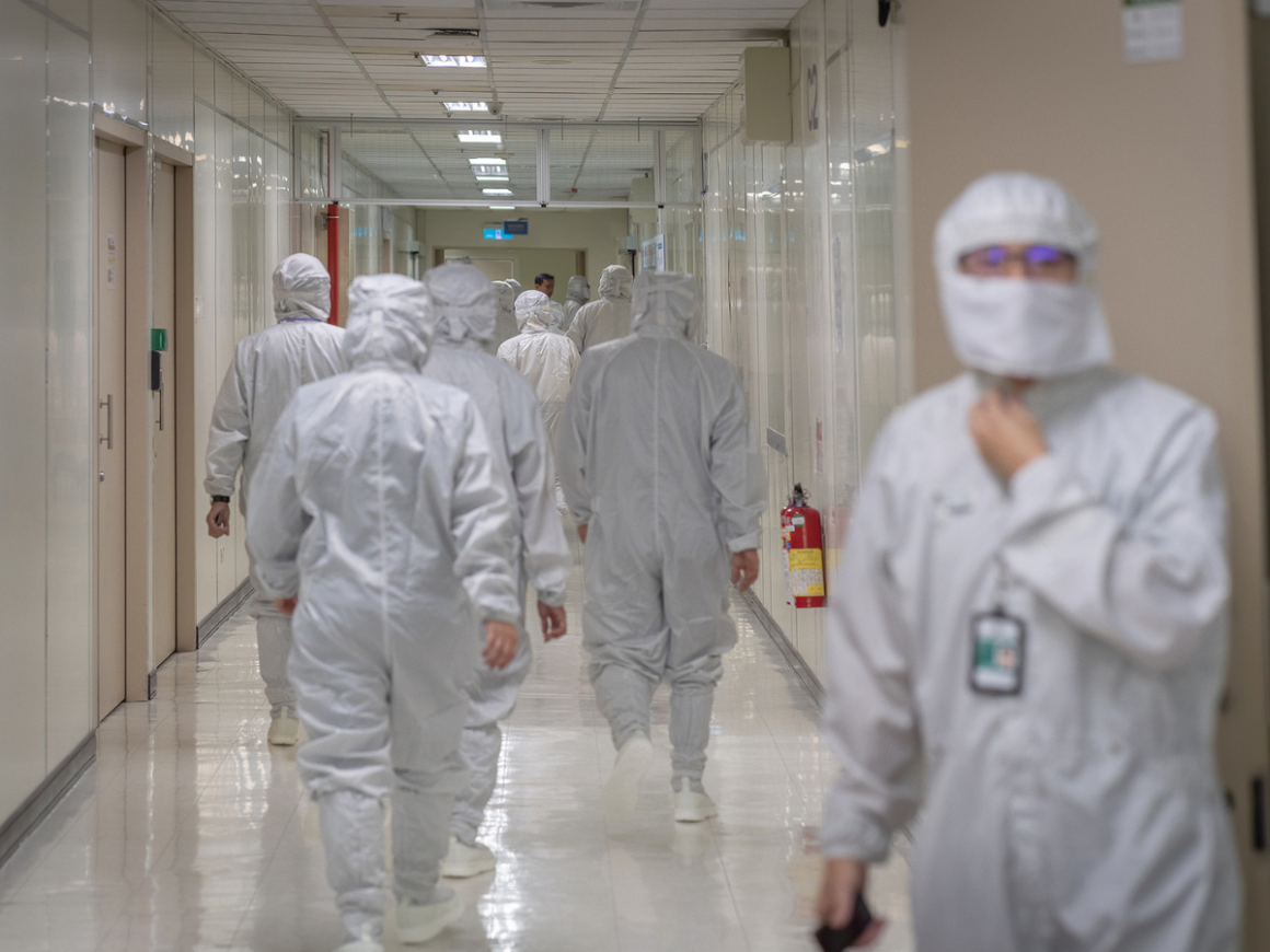 Návrh bez názvu Laboratoř na výrobu čipů na Tchaj-wanu