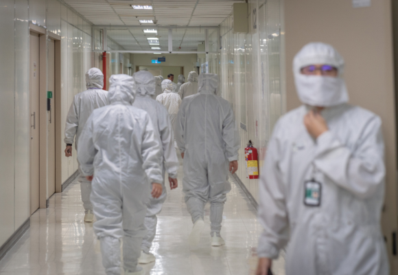 Laboratoř na výrobu čipů na Tchaj-wanu